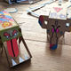 Two Labo creations made by kids who tried Labo with me. I asked the kid who made the one on the right what happened to Bob mks 1 and 2. His answer: “Bob mk 3 ate them.”